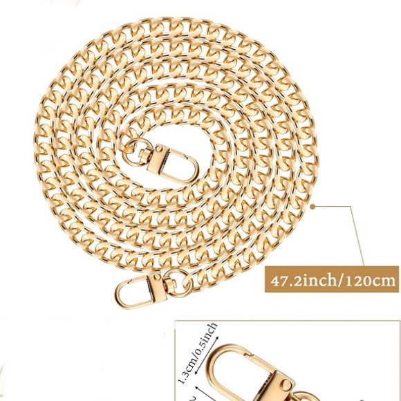 Handbags - CROSSBODY CHAIN FOR purse IRON crossbody chain for purse conversion NWT